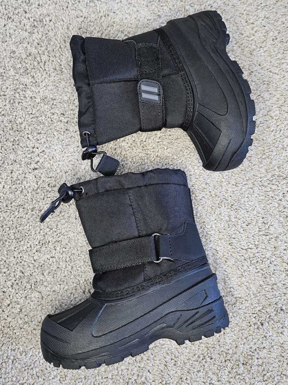MORENDL Kids' Snow Boots Insulated Waterproof Fur Lined Warm Anti-Slip